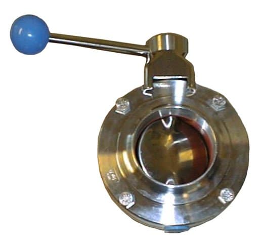 Compact stainless steel flap valves